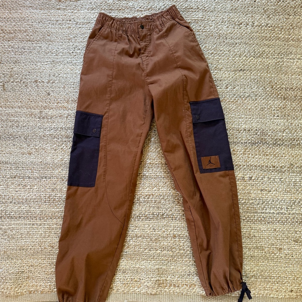 Nike Air Jordan Cargo Pants with Black Pockets